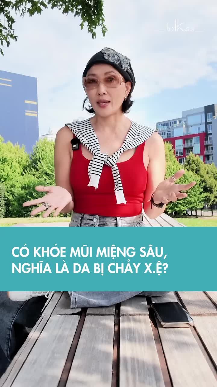 Khóe mũi miệng sâu có phải do da mặt chảy xệ?