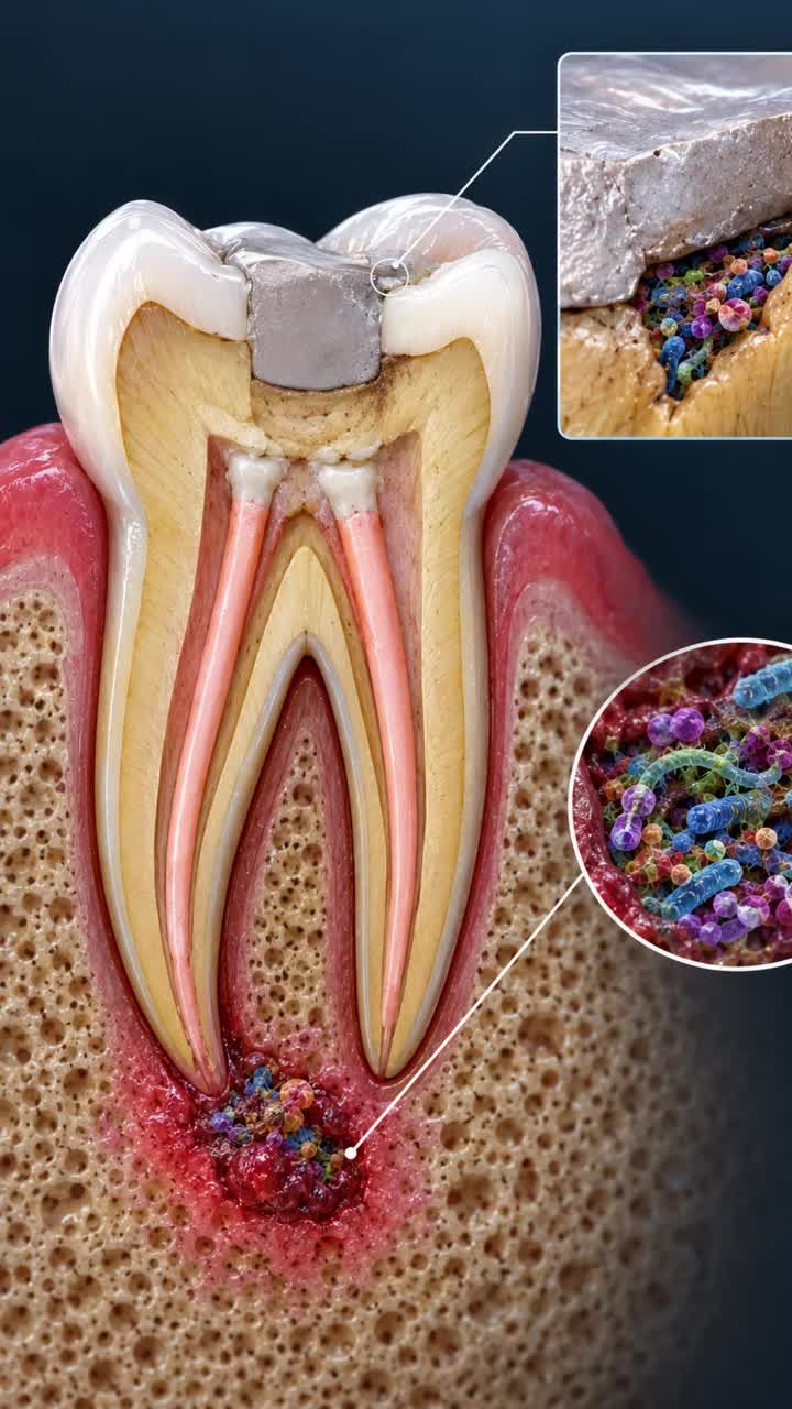 VÌ SAO RĂNG ĐÃ CHỮA TUỶ NHIỀU NĂM TRƯỚC VẪN CÓ THỂ SƯNG ĐAU TÁI PHÁT?