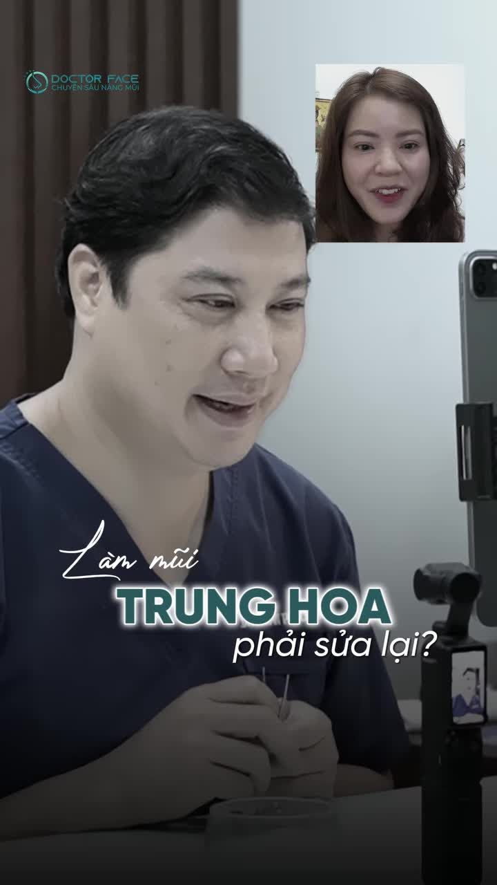 Mũi Trung Hoa đang hot, nhưng bác sĩ Phương lại dự đoán 2 năm nữa nhiều người sẽ phải sửa lại