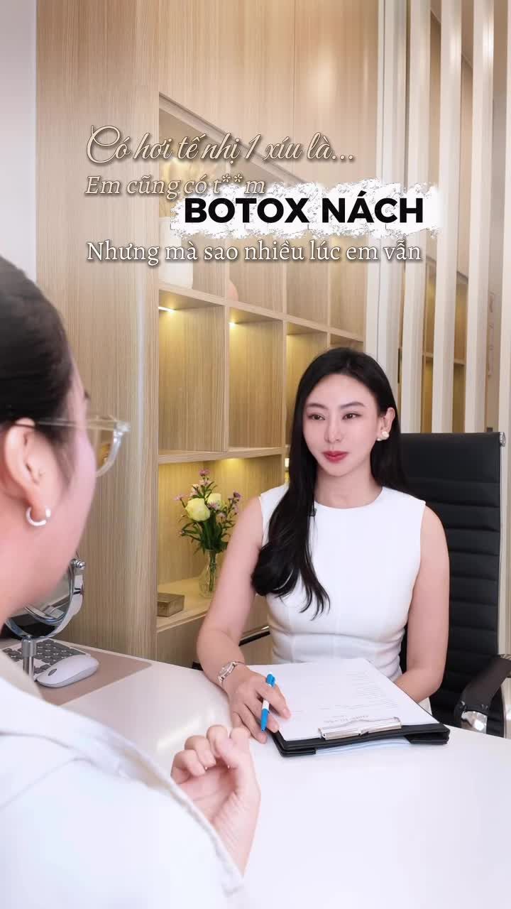 Tiêm Botox nách có thật sự giúp hết mùi?