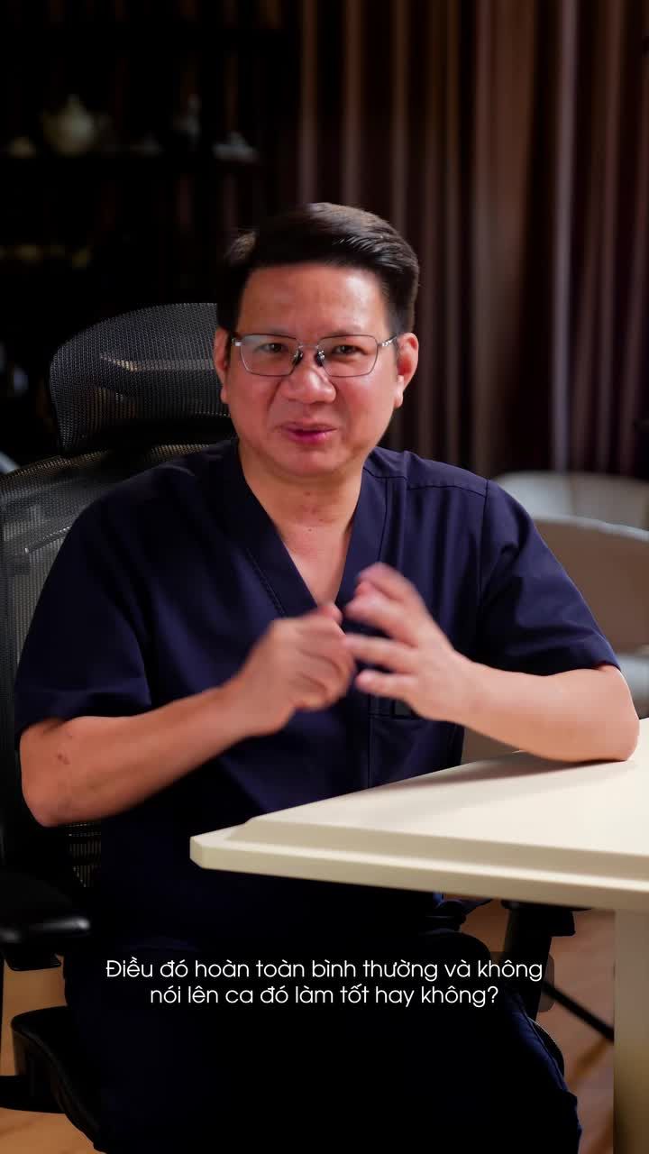 Mới cắt mí thì ai nhìn cũng biết. Không tránh được. Và điều đó không nói lên ca đó làm tốt hay không.