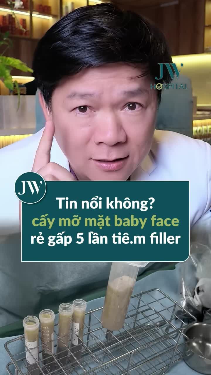 KHÔNG THỂ TIN NỔI? BÁC SĨ TÚ DUNG TIẾT LỘ LÝ DO SỐC VÌ SAO CẤY ΜỠ BABY FACE CÓ THỂ TIẾT KIỆM GẤP 5 LẦN SO VỚI TΙÊΜ FILLER?
