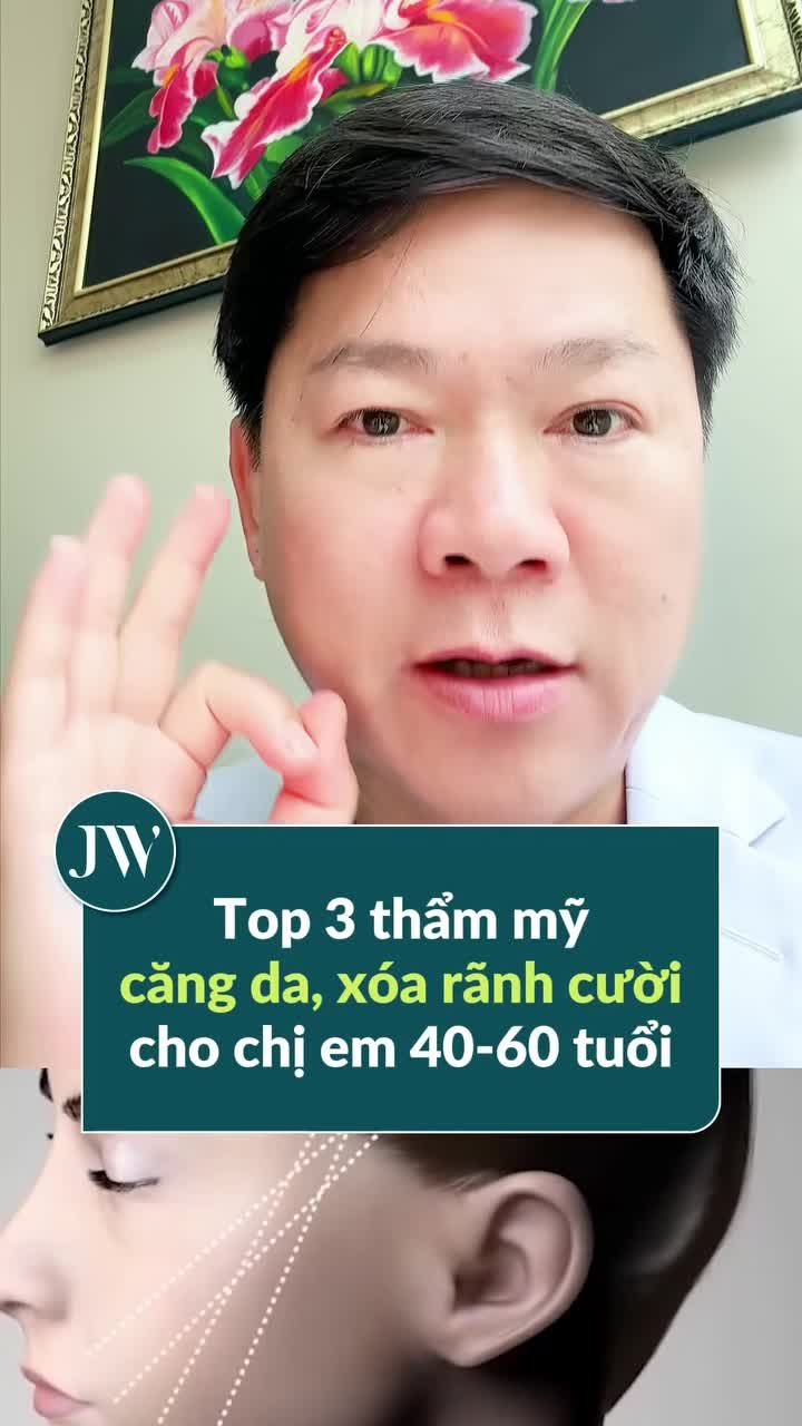 TRẺ LIỀN 10 TUỔI: BÁC SĨ TÚ DUNG HÉ LỘ 3 GIẢI PHÁP XÓA SẠCH RÃNH CƯỜI, NÂNG CƠ HẾT GIÀ CHO U40–U60