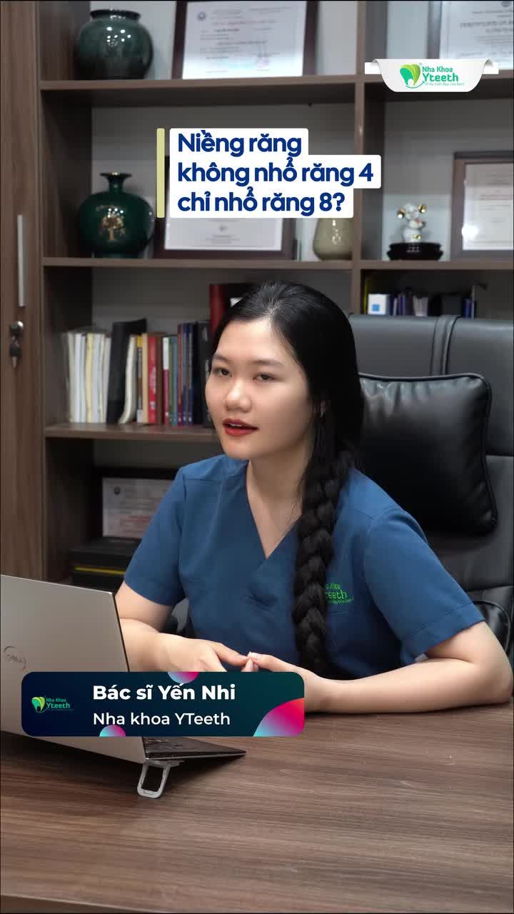 Niềng răng không nhổ răng 4, chỉ nhổ răng 8 ?