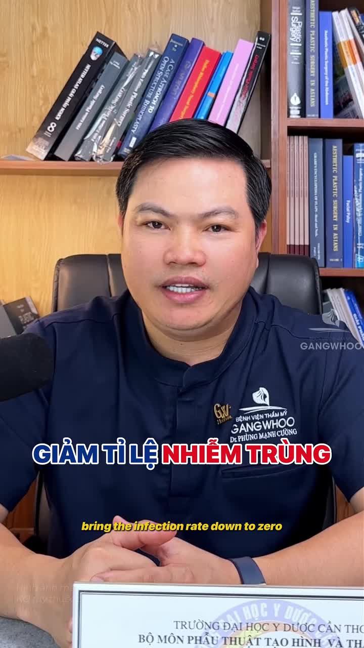 Phẫu thuật nội soi sẽ giảm tỉ lệ nhiễm trùng khi nâng vòng 3?