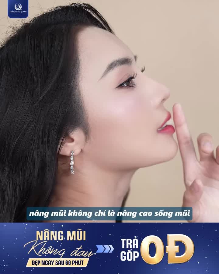 NÂNG MŨI TỶ LỆ VÀNG - ĐẸP XINH ĐÓN LỄ