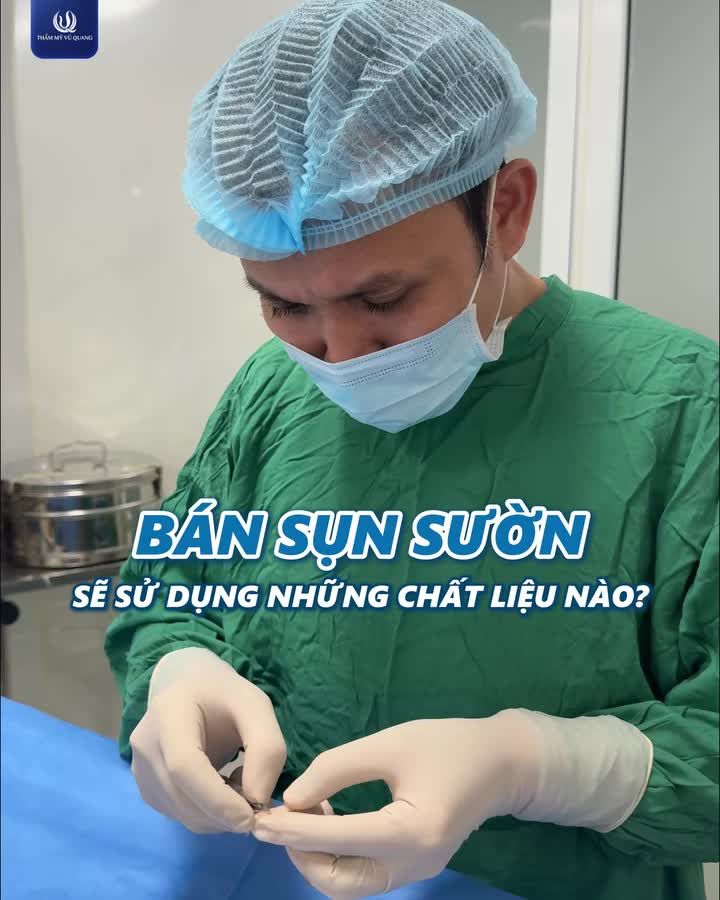 Nhận được rất nhiều thắc mắc của khách hàng về kỹ thuật nâng mũi bán sụn sườn, trong video hôm nay, ThS.BS Vũ Quang sẽ giải đáp chi tiết về các loại chất liệu được kết hợp trong phương pháp này.