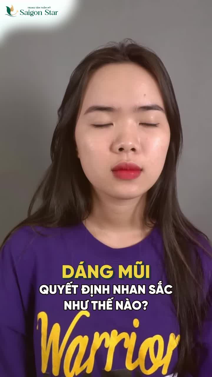DÁNG MŨI QUYẾT ĐỊNH NHAN SẮC NHƯ THẾ NÀO???