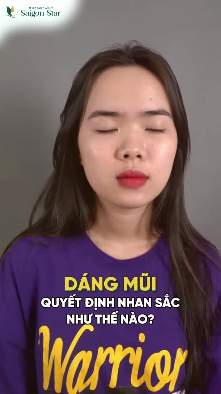 DÁNG MŨI QUYẾT ĐỊNH NHAN SẮC NHƯ THẾ NÀO???
