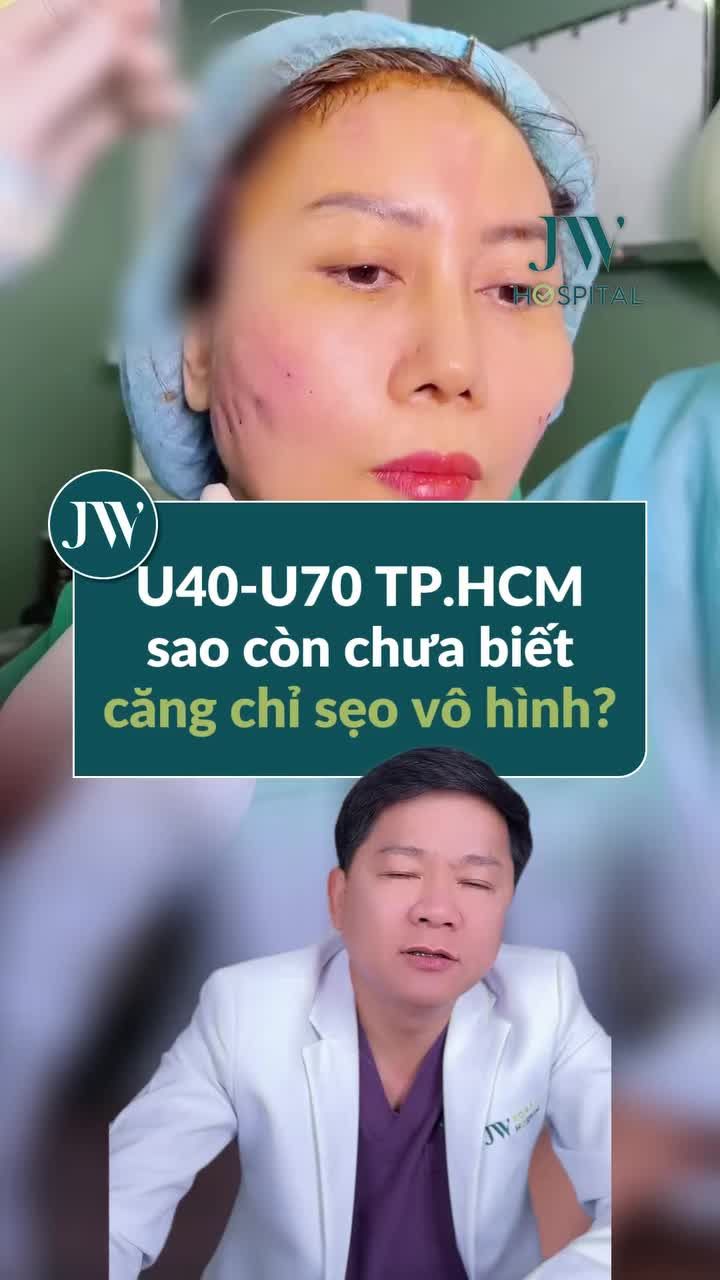 CHỊ EM U40-U70 TP.HCM NGHE NGAY BÁC SĨ TÚ DUNG BẬT MÍ CĂNG CHỈ SẸO VÔ HÌNH, TRẺ LẠI 10 TUỔI