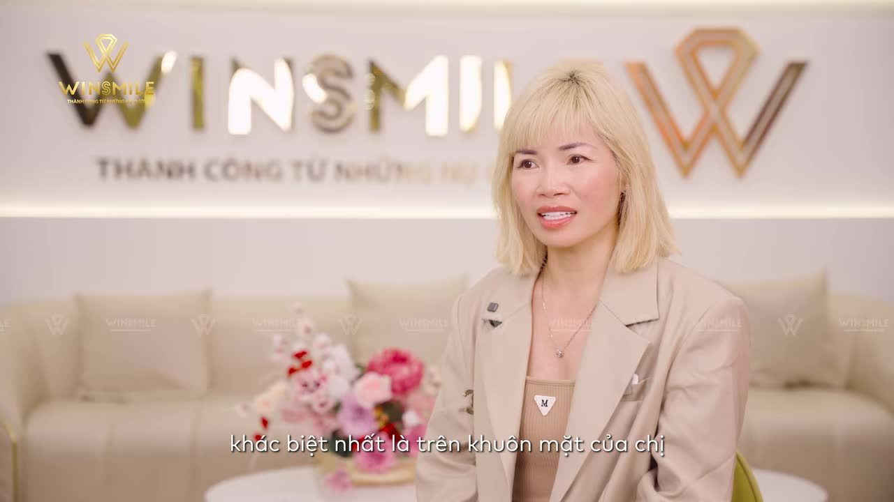 "Điều gì khiến chị ưng ý nhất sau khi thay đổi nụ cười?"