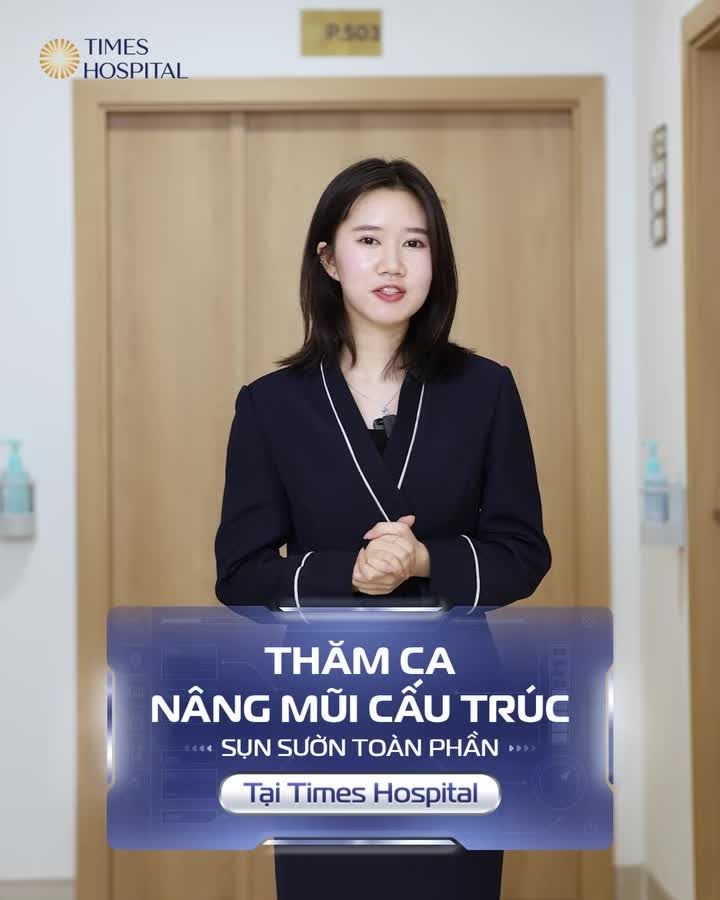 Gặp gỡ KH sau 1 ngày phẫu thuật nâng mũi sụn sườn