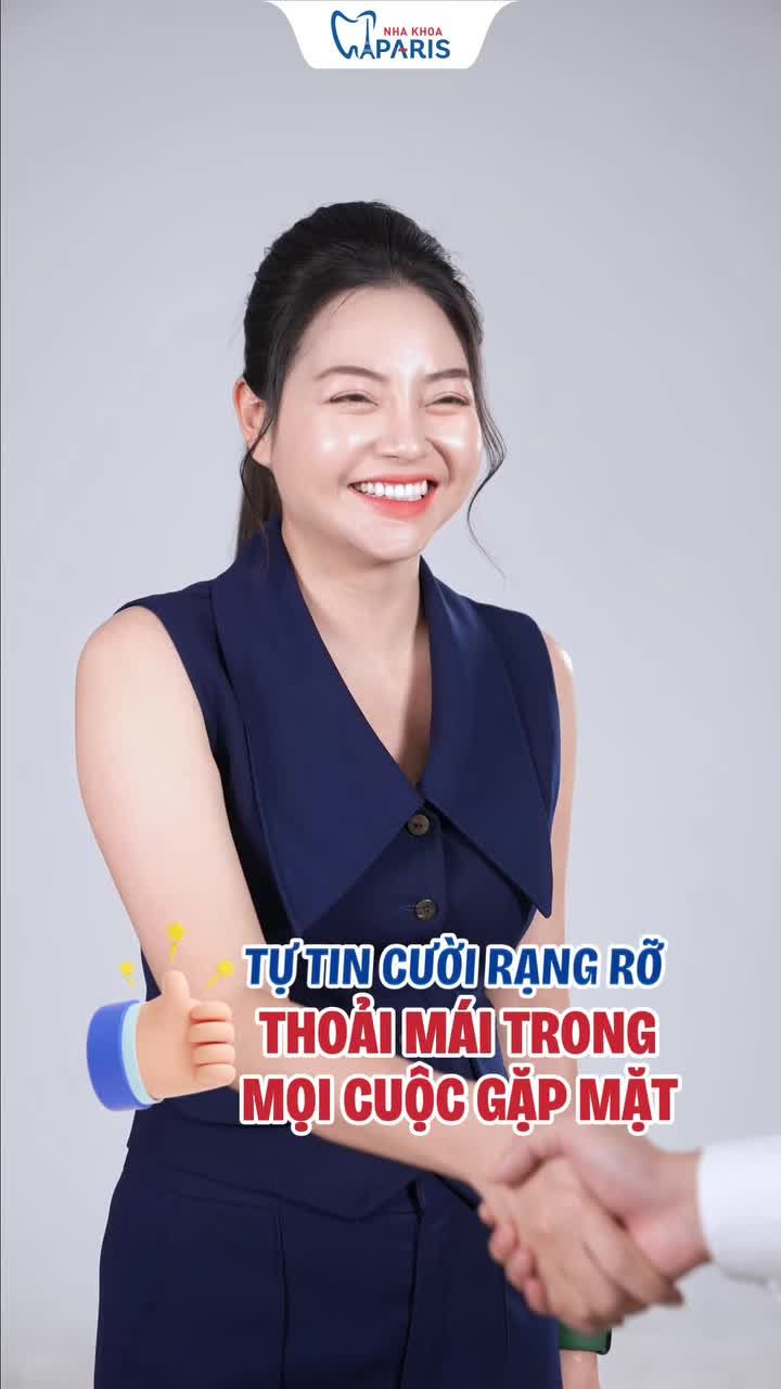 NÂNG CẤP NỤ CƯỜI – THĂNG HẠNG THẦN THÁI CÙNG NHA KHOA PARIS!
