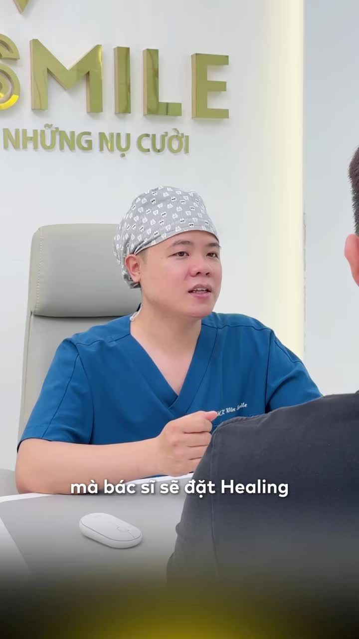 Thời điểm đặt Healing khi cấy ghép Implant đóng vai trò quan trọng trong quá trình lành thương và tạo hình mô nướu quanh Implant.