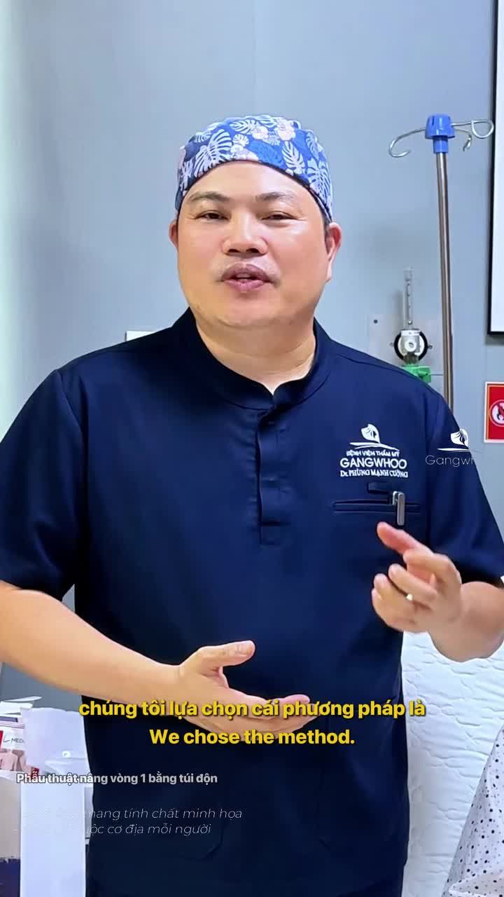 Trải nghiệm nâng cấp vòng 1 không đau, không cần gây mê nội khí quản, chỉ sử dụng tiền mê.