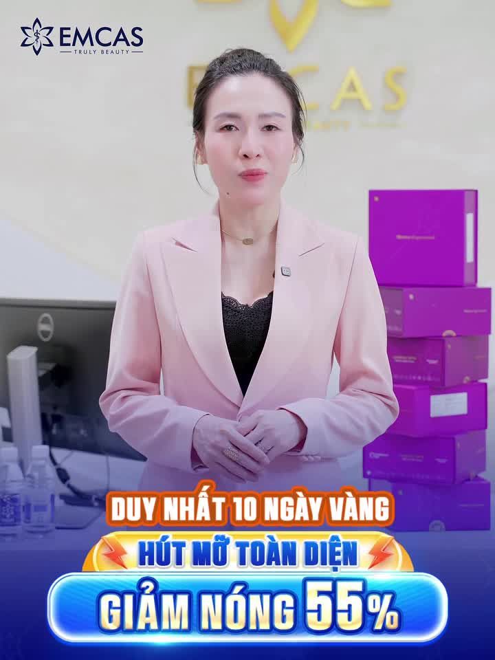 GIẢM 55% COMBO HÚT MỠ TRẢ TRƯỚC CHỈ 30%