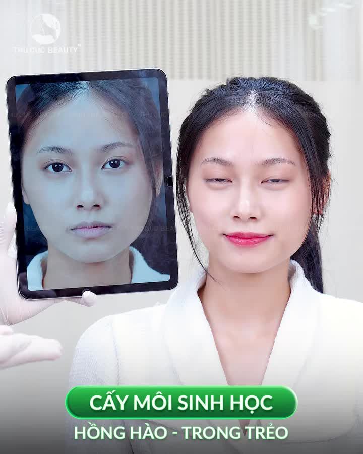 "CHECK VAR" MÔI HỒNG, CĂNG MỌNG NGAY SAU KHI CẤY MÔI SINH HỌC