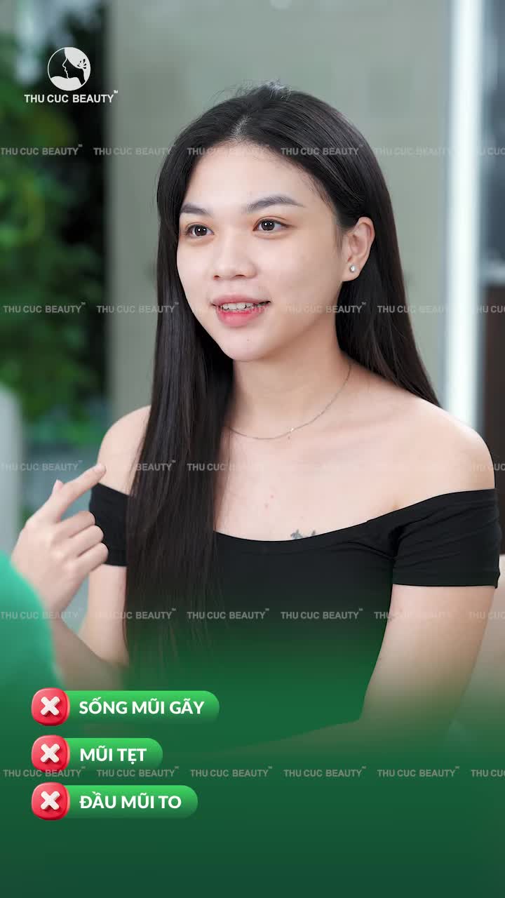 MŨI TẸT, SỐNG MŨI GÃY, ĐẦU MŨI TO ĐÃ CÓ GIẢI PHÁP!