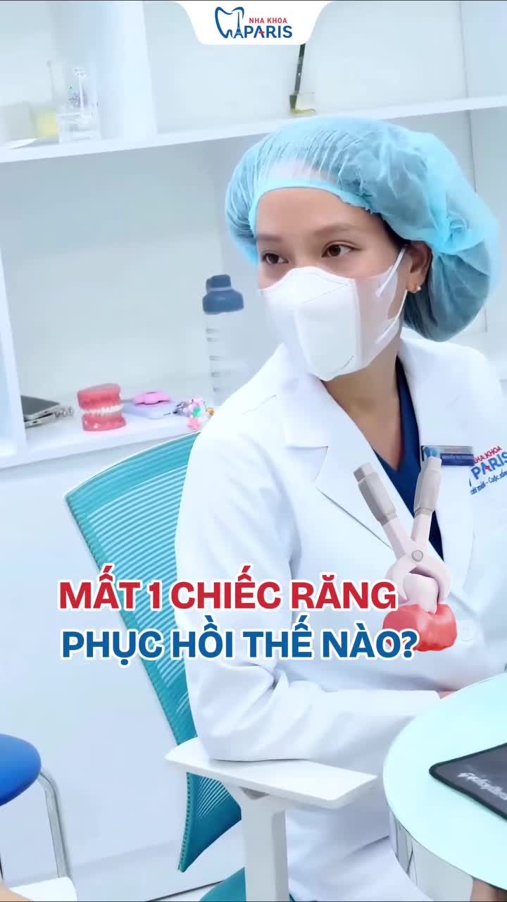 MẤT MỘT CHIẾC RĂNG – IMPLANT PHỤC HỒI THẾ NÀO?