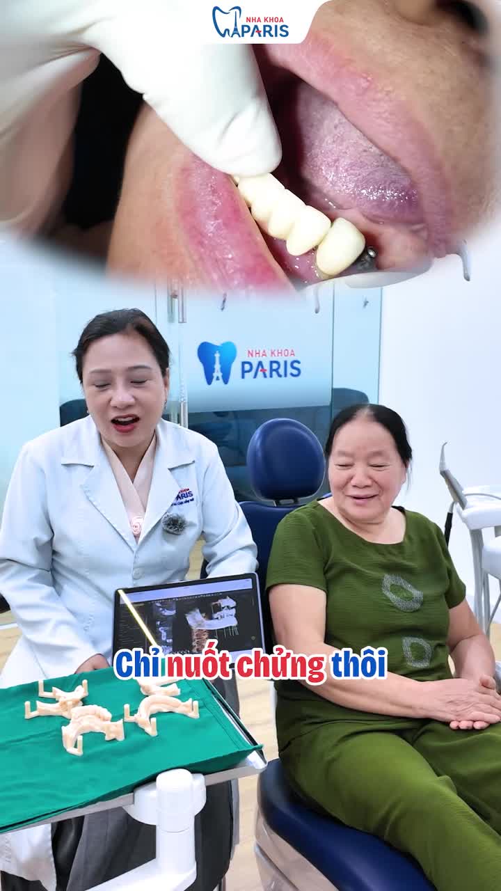 KẾ HOẠCH TRỒNG IMPLANT CHUẨN Y KHOA ĐỂ KHÁCH HÀNG AN TÂM KHÔI PHỤC ĂN NHAI TẠI NHA KHOA PARIS!