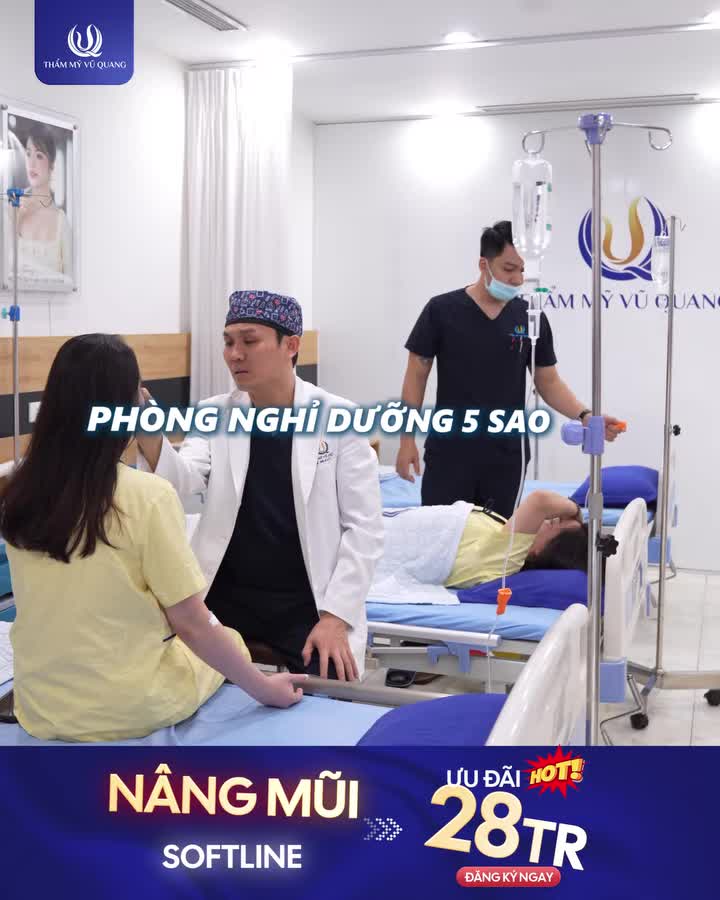 Hiểu được tâm lý đó, Thẩm mỹ Vũ Quang cam kết gói Nâng Mũi Cấu Trúc Softline 28 Triệu trọn gói – Tư vấn rõ ràng, làm đúng cam kết:
