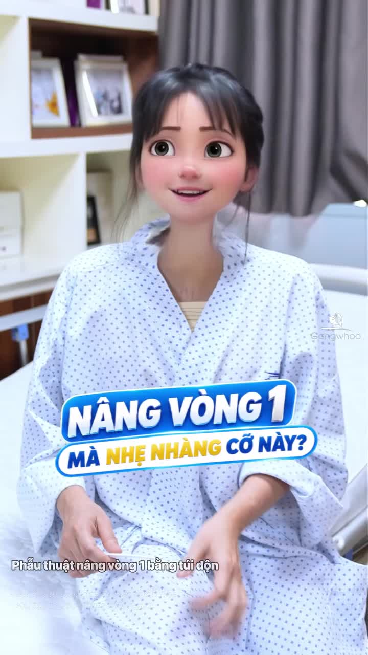 Nâng vòng 1 mà nhẹ nhàng cỡ này. Khách hàng chia sẻ cảm nhận sau hành trình nâng vòng 1 tại Gangwhoo