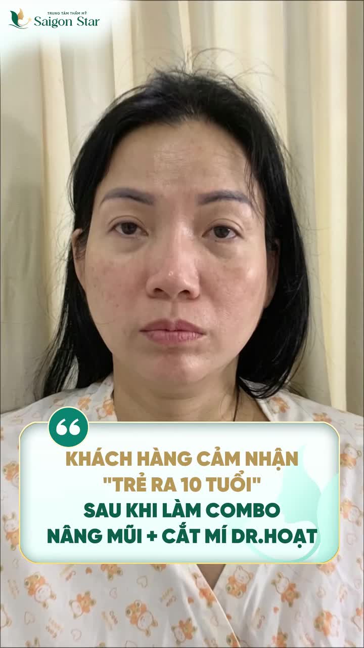 TRẺ RA 10 TUỔI CÙNG COMBO: NÂNG MŨI CẤU TRÚC + CẮT MẮT 2 MÍ