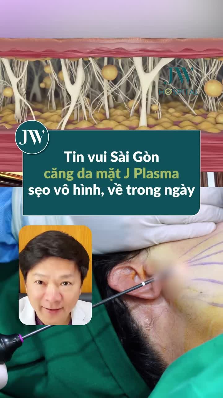 BÁC SĨ TÚ DUNG CĂNG DA MẶT J-PLASMA TRẺ 20 TUỔI CHO CHỊ EM SÀI GÒN KHÔNG SẸO, VỀ TRONG NGÀY