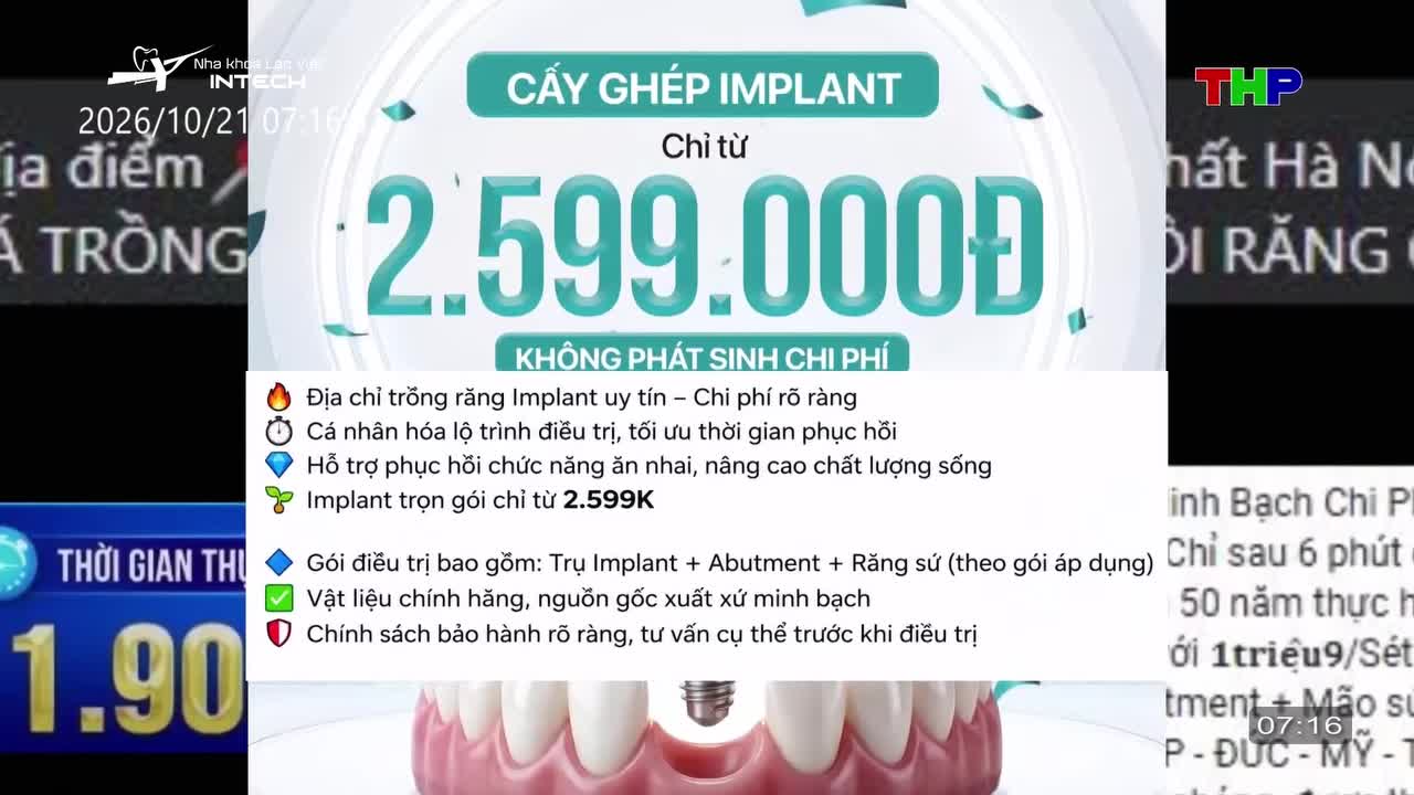 Xem thêm 866 video Trồng Răng Implant của bác sĩ Bs nha khoa Lạc Việt Intech