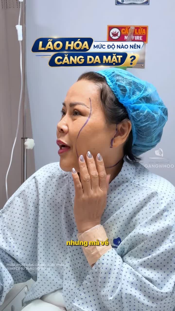 Lão hóa ở mức độ nào thì phù hợp để căng da mặt?