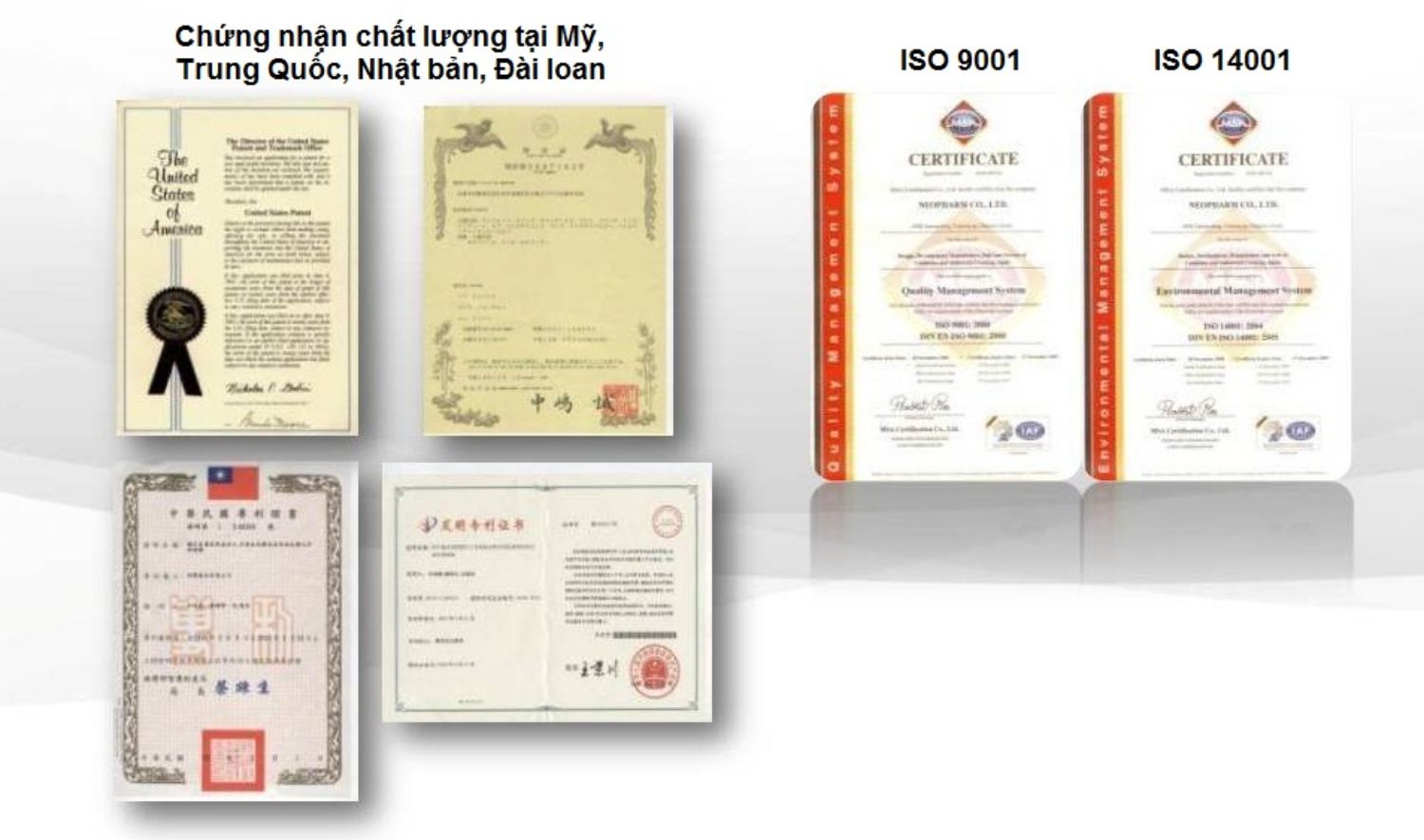 giay chung nhan chat luong quoc te