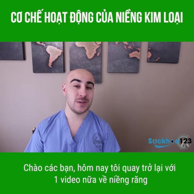 Cơ chế hoạt động của niềng răng mắc cài kim loại