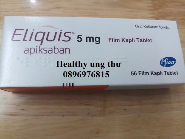 Thuốc Eliquis 5mg Pfizer hỗ trợ chống huyết khối (20 viên)