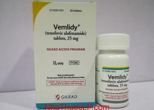 Vemlidy 25mg - Thuốc điều trị viêm gan B mãn tính của Mỹ