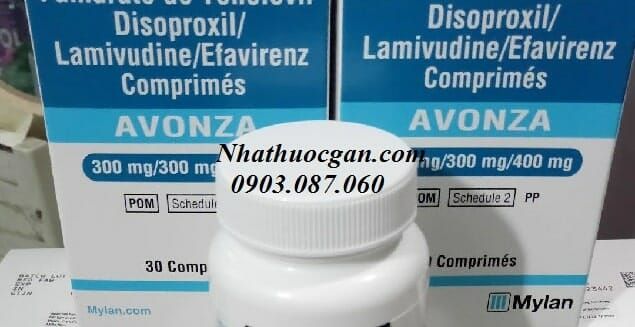 Thuốc Avonza Mylan dự phòng và điều trị phơi nhiễm HIV