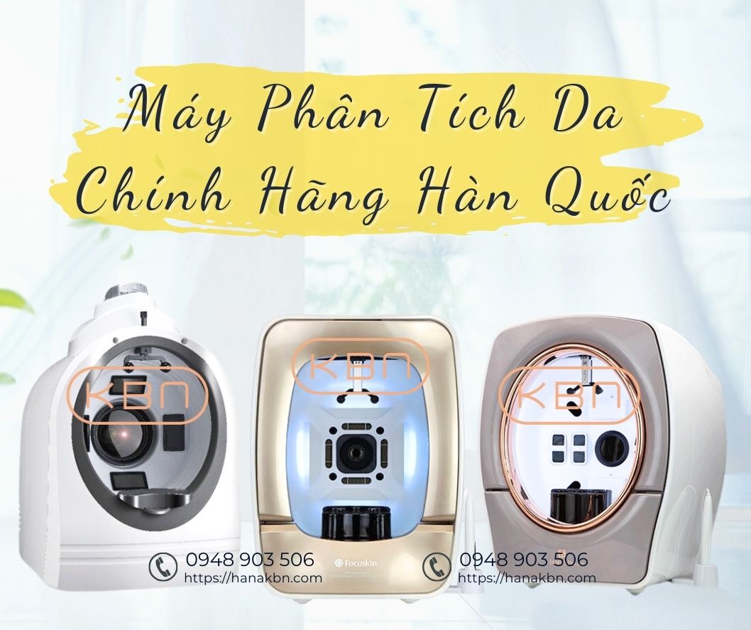 Các dòng máy phân tích da Hàn Quốc cho spa phổ biến hiện nay