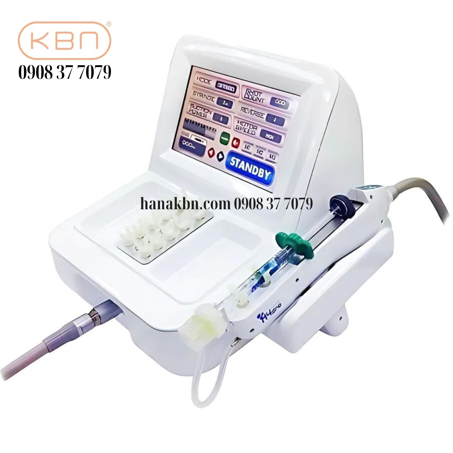 Máy tiêm dưỡng chất Hydro Injector II Hàn Quốc - HanaKBN