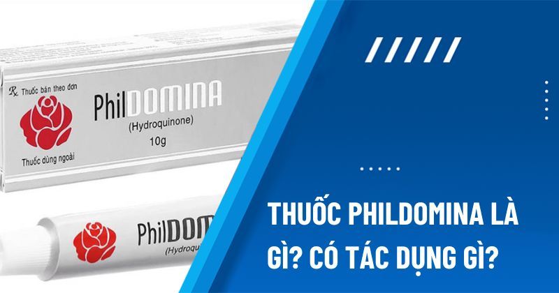 Thuốc bôi PhilDomina trị nám, tàn nhang (tuýp kem 10g)