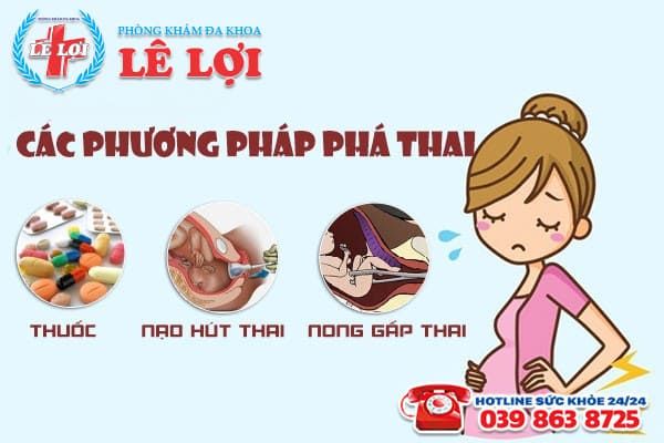 Tổng hợp các phương pháp phá thai an toàn tại Vinh