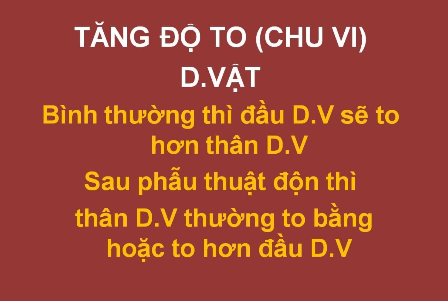 Cách hình dung chu vi dương vật sau độn vật liệu