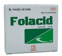 Uống ngày 1 viên acid folic 5mg từ khi thai 2 tháng có ảnh hưởng gì không?