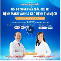 CƠ HỘI ĐƯỢC TƯ VẤN VỚI HAI CHUYÊN GIA HÀNG ĐẦU TRONG LĨNH VỰC TIM MẠCH.