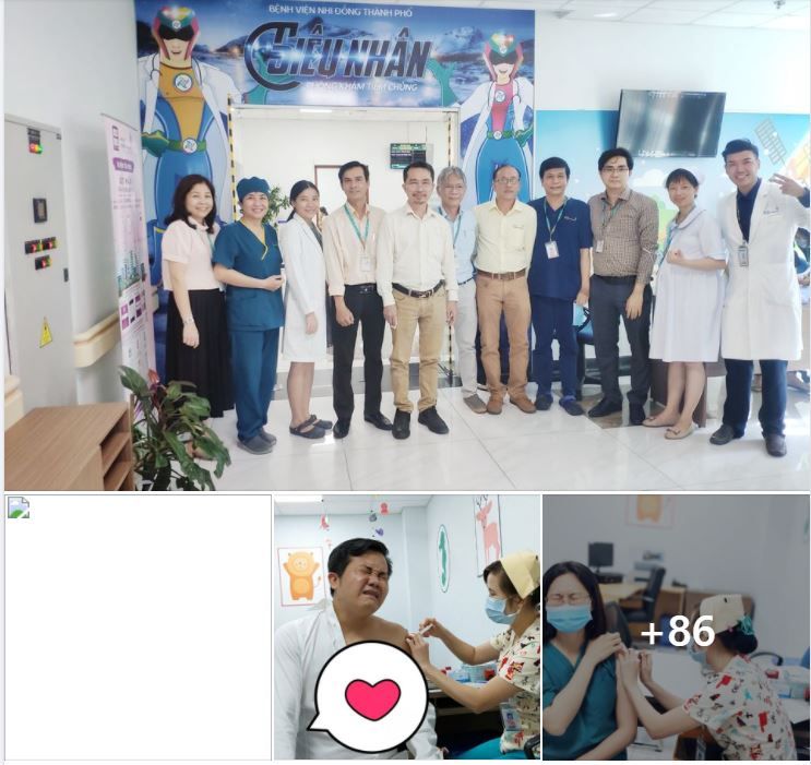 “HÀNG RÀO BẢO VỆ SINH HỌC - VACCINE CHỐNG COVID-19 ” CHÍNH THỨC ĐỔ BỘ BỆNH VIỆN NHI ĐỒNG THÀNH PHỐ