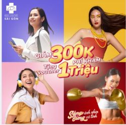 ĐẶC QUYỀN PHÁI ĐẸP THÁNG 3: ĐI KHÁM TẶNG 1 TRIỆU 3 Cùng Sáng ánh nhìn – Bừng cá tính với combo quà: