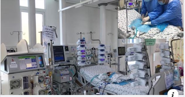 Áp dụng kĩ thuật oxy hóa máu qua màng ngoài cơ thể (ECMO) cứu sống trẻ sơ sinh hậu phẫu tim bẩm sinh nặng
