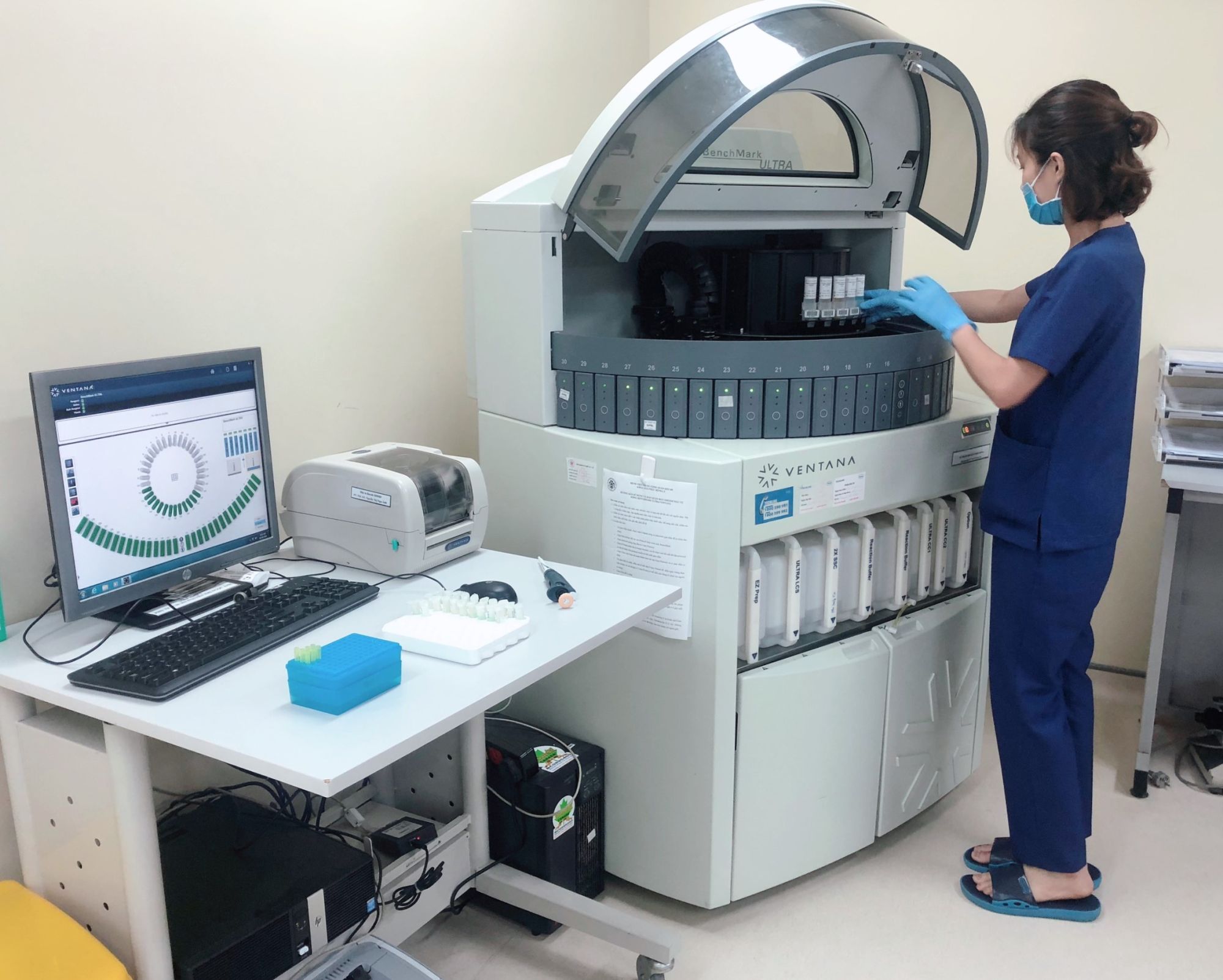 Xét nghiệm hoá mô miễn dịch hỗ trợ tối ưu chẩn đoán và điều trị ung thư - Bệnh viện 108