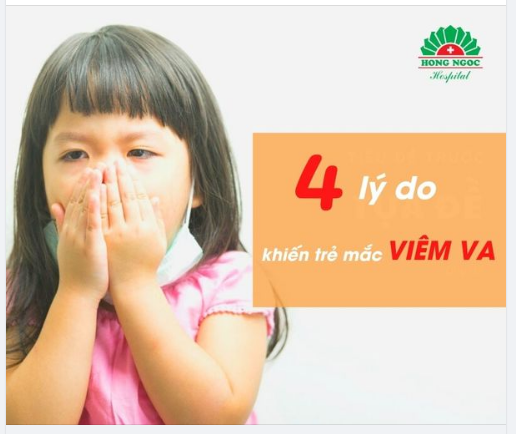 4 LÝ DO KHIẾN TRẺ THƯỜNG XUYÊN MẮC VIÊM VA