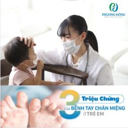 3 TRIỆU CHỨNG BỆNH TAY CHÂN MIỆNG Ở TRẺ EM