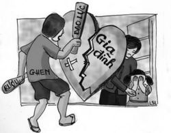 Trẻ vị thành niên bị bạo lực gia đình