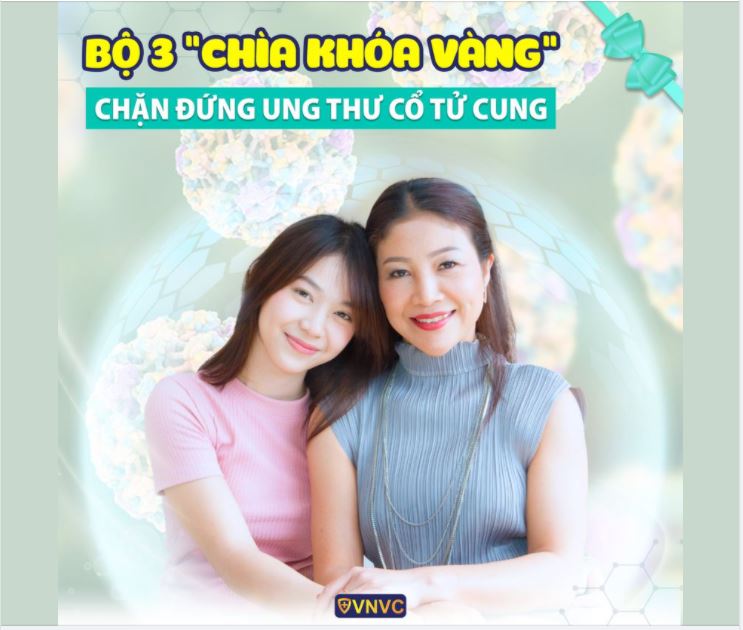 BỘ 3 “CHÌA KHÓA VÀNG” ĐẨY LÙI UNG THƯ CỔ TỬ CUNG